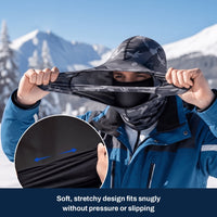 Windproof Balaclava - Fleece-Lined - For Bike and Motorcycle