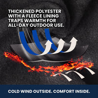 Windproof Balaclava - Fleece-Lined - For Bike and Motorcycle
