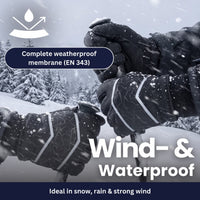 ThermoPro Winter Gloves - Waterproof & Windproof - Touchscreen Thumb & Index Finger