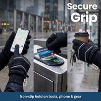 ThermoPro Winter Gloves - Waterproof & Windproof - Touchscreen Thumb & Index Finger