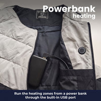 Heated Vest - 4 Heating Zones & One-Button Control - S to XXL