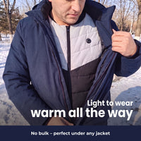 Heated Vest - 4 Heating Zones & One-Button Control - S to XXL