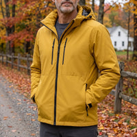 Windbreaker Jacket - Hooded Unisex Outdoor Jacket - Thermal Lining