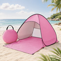 Pop-Up Beach Tent - UPF 50+ Sun Protection - Sets Up in Seconds