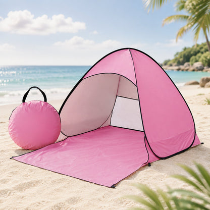 Pop-Up Beach Tent - UPF 50+ Sun Protection - Sets Up in Seconds
