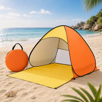 Pop-Up Beach Tent - UPF 50+ Sun Protection - Sets Up in Seconds