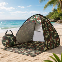 Pop-Up Beach Tent - UPF 50+ Sun Protection - Sets Up in Seconds