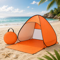 Pop-Up Beach Tent - UPF 50+ Sun Protection - Sets Up in Seconds