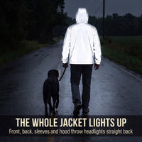 Reflective Windbreaker Jacket – Unisex – Waterproof & Windproof