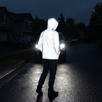 Reflective Windbreaker Jacket – Unisex – Waterproof & Windproof