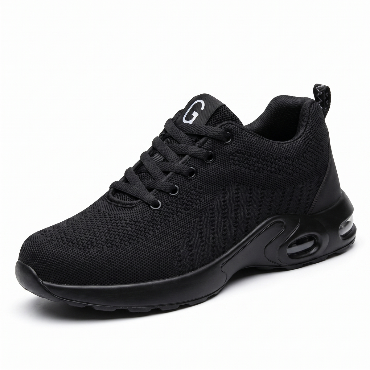 Steel Toe Shoes - Air Cushion Work Sneakers - Breathable & Puncture-Proof