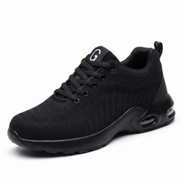 Steel Toe Shoes - Air Cushion Work Sneakers - Breathable & Puncture-Proof
