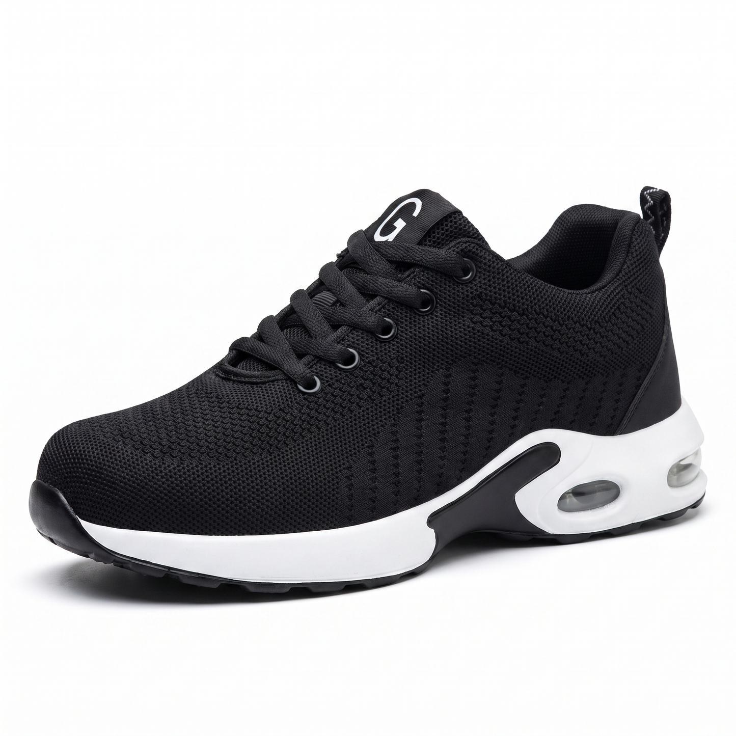 Steel Toe Shoes - Air Cushion Work Sneakers - Breathable & Puncture-Proof