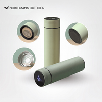 Smart Thermos Bottle - LED Temperature Display - 500ml Stainless Steel