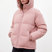 Women's Puffer Jacket - Waterproof & Windproof - Lightweight with Hood