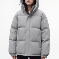 Women's Puffer Jacket - Waterproof & Windproof - Lightweight with Hood