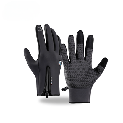 Heated Gloves - Water-Resistant & Windproof - Power Bank Operated