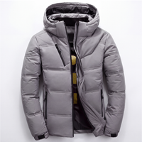 Men's Winter Jacket - Waterproof & Windproof - Insulated Hood