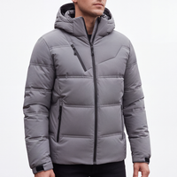 Men's Winter Jacket - Waterproof & Windproof - Insulated Hood