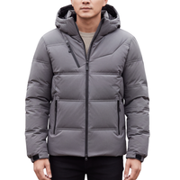 Men's Winter Jacket - Waterproof & Windproof - Insulated Hood