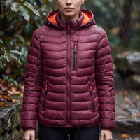 Women's Winter Jacket - Waterproof & Windproof - Removable Hood
