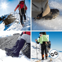 Ice Cleats - 19-Spike Stainless Steel - With Storage Bag