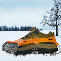 Ice Cleats - 19-Spike Stainless Steel - With Storage Bag