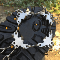 Ice Cleats - 19-Spike Stainless Steel - With Storage Bag