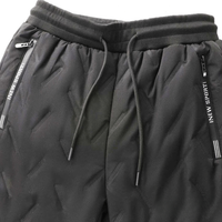 Fleece-Lined Joggers Men - Windproof - Zip Pockets