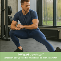 Thermal Underwear Men - 4-Way Stretch - Quick-Drying