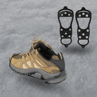 Ice Cleats - 10-Spike Stainless Steel - Slip-On Traction