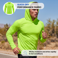 Men's UPF 50+ Sun Hoodie – Quick-Dry UV Protection Hoodie