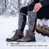 Heated Socks – Quick-Charge USB Warmth for Skiing & Winter