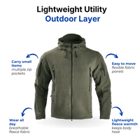 Men’s Tactical Fleece Vest – Lightweight Outdoor Layer