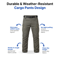 Men’s Tactical Cargo Pants – Durable & Weather-Resistant