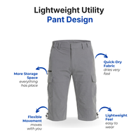 Men’s Outdoor Cargo Pants – Lightweight – Quick-Dry