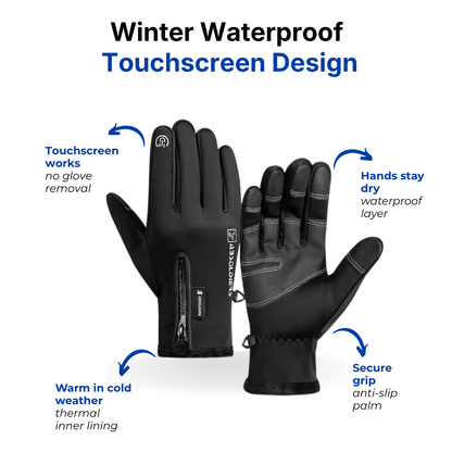 Winter Touchscreen Gloves – Waterproof Outdoor Performance