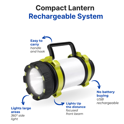 Rechargeable LED Lantern – Compact & Powerful