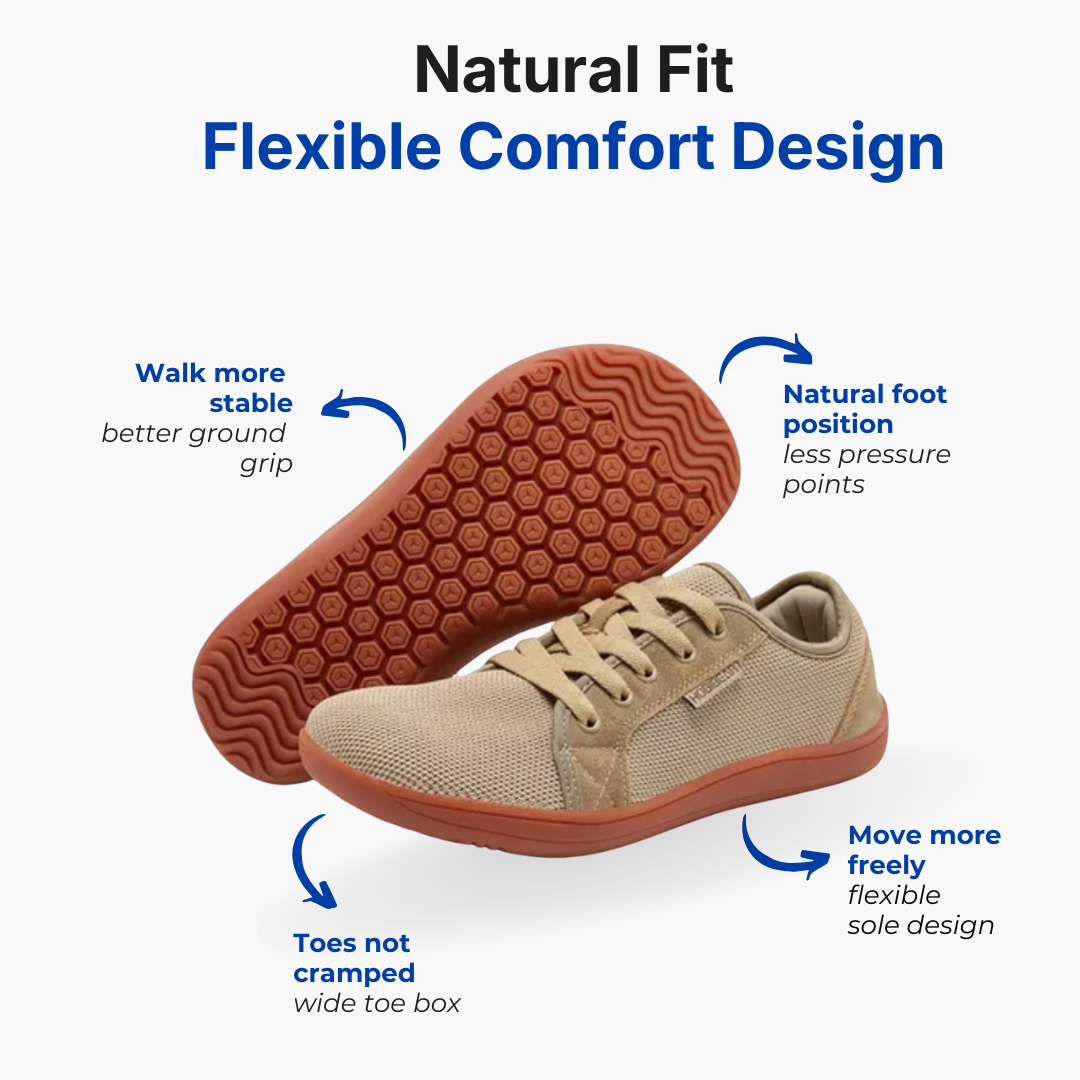 Barefoot Sneaker – Natural Fit – Flexible Comfort
