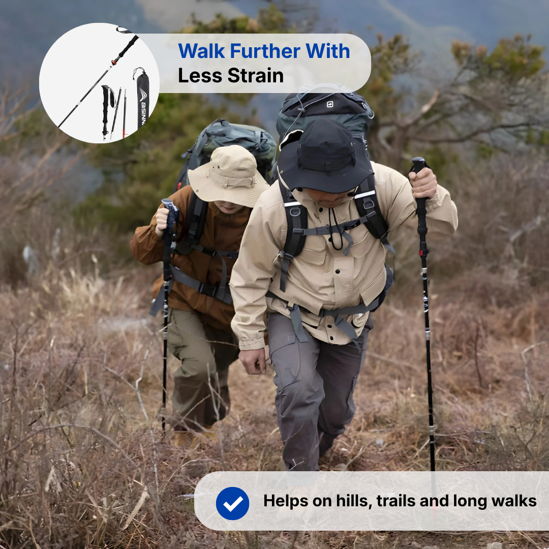 Foldable Walking Stick – Lightweight – Adjustable
