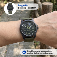 Men’s Military Sport Watch – Nylon Strap – Tactical