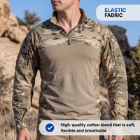 Men’s Outdoor Tactical Shirt – Breathable & Stretchable