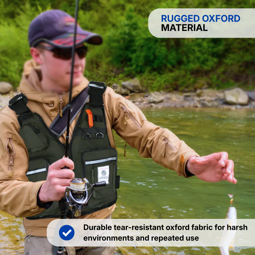 Multi-Use Fishing Vest - Storage Pockets