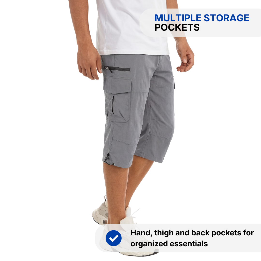 Men’s Outdoor Cargo Pants – Lightweight – Quick-Dry