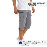 Men’s Outdoor Cargo Pants – Lightweight – Quick-Dry