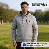 Heated Winter Hoodie – USB Powered Warmth