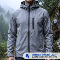 Men’s Windbreaker Jacket – Reflective – Waterproof