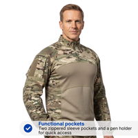 Men’s Outdoor Tactical Shirt – Breathable & Stretchable