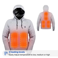 Heated Winter Hoodie – USB Powered Warmth