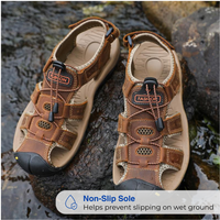 Men’s Breathable Outdoor Sandals – Non-Slip Grip